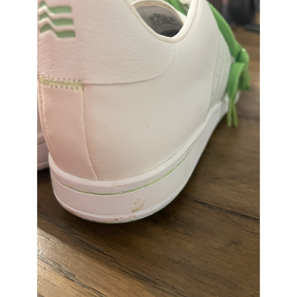Adidas Street Sample Golf Shoes Sneakers Mens Sz 12.5 Shoes Green White RARE - Picture 12 of 14